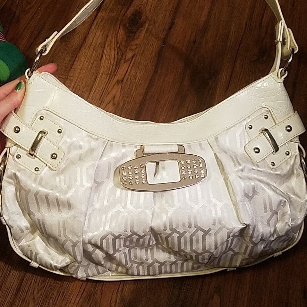 💕HP💕 NWOT White St. Bernard Purse